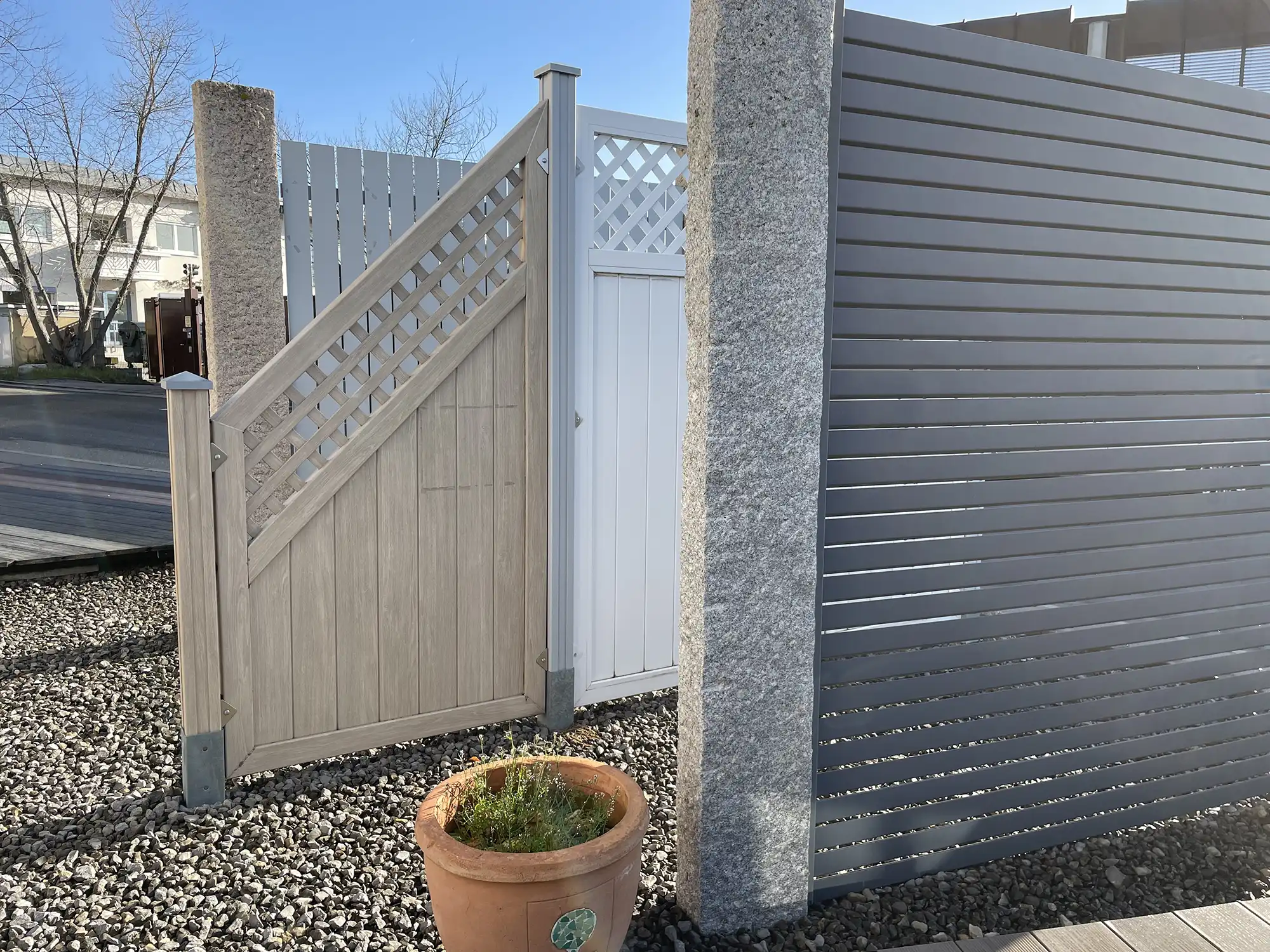 Variabler Sichtschutz für Terrasse und Grundstücksgrenzen